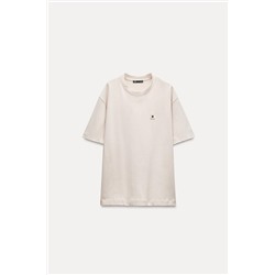COTTON T-SHIRT WITH LABEL