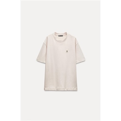 COTTON T-SHIRT WITH LABEL