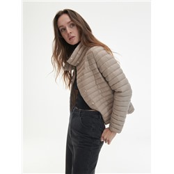 Steppjacke mit Stehkragen