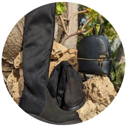 Ab.Zapatos Botas-medias 22 Negro+Сумка-рюкзак AB.Z · 147 (430) negro АКЦИЯ