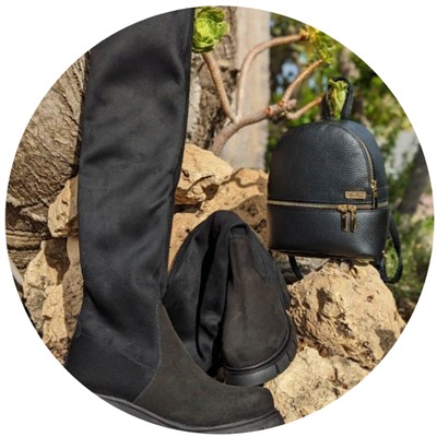 Ab.Zapatos Botas-medias 22 Negro+Сумка-рюкзак AB.Z · 147 (430) negro АКЦИЯ