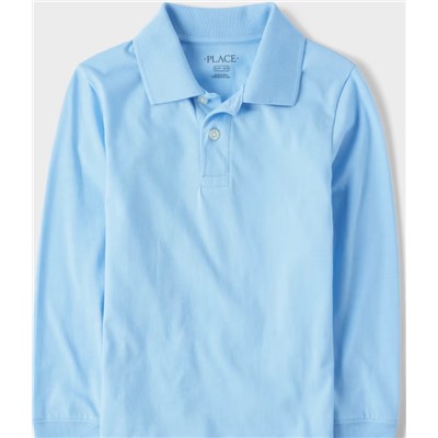 Boys Uniform Soft Jersey Polo
