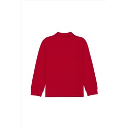 Erkek Çocuk Kırmızı Basic Sweatshirt