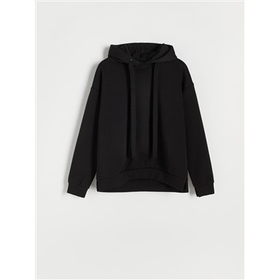 Kapuzenjacke aus Sweatjersey
