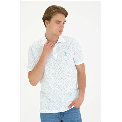 Erkek Mint Polo Yaka Tişört