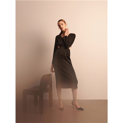 Kleid mit Cut-out