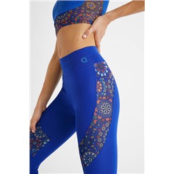 Legging deporte bloques estampados