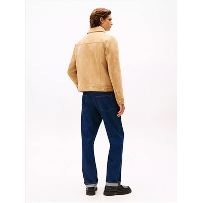 Suede Trucker Jacket