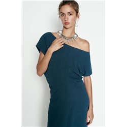 VESTIDO FLUIDO PLIEGUES