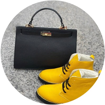 Ab.Zapatos 4619/2 AMARILLO+Ab.Zapatos PELLE Birkin/2 (720) АКЦИЯ