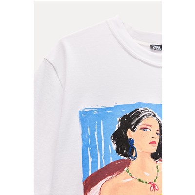 GIRL PRINT T-SHIRT