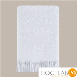 Полотенце Arya С Бахромой 30X50 Isabel Soft Белый