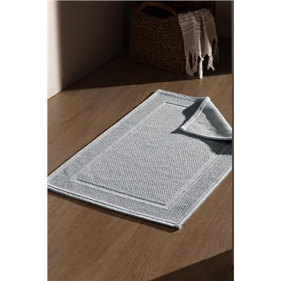 Barres Banyo Paspası - Mavi - 50 x 80 cm