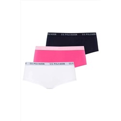 U.S. Polo Assn., USH.JU U.S. Polo Assn. Kadın 3 Lü Şort USH.JU6.JUT6.SU1K.KAİ.S1.EN.5USH