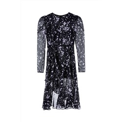 Vestido recto Negro