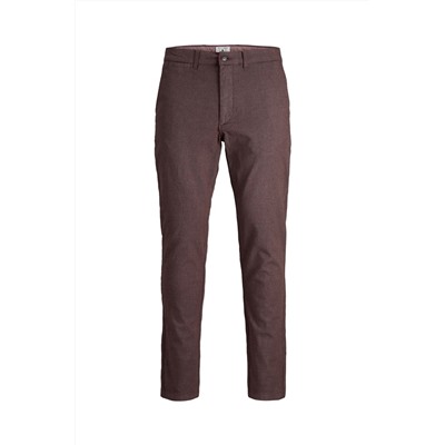 Pantalón recto Marrón