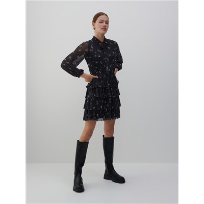 Kleid mit Rüschen