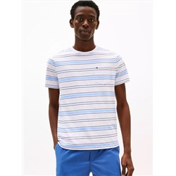 Everyday Stripe Pocket T-Shirt