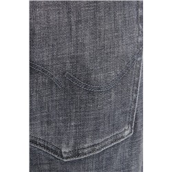 Vaquero recto Gris