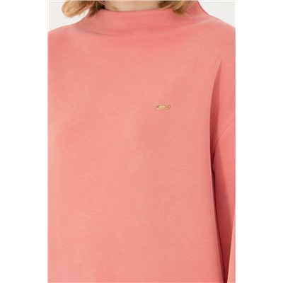 Kadın Somon Sweatshirt