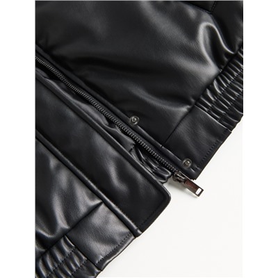 Jacke Aus Kunstleder