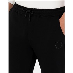 Siyah Slim Fit Eşofman Altı