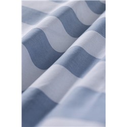 Avignon King Size %100 Pamuk Ranforce Baskılı Nevresim Takımı - İndigo