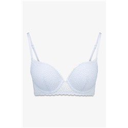 Sujetador GORGEOUS push up encaje azul