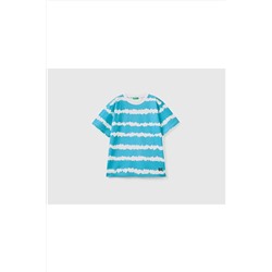 United Colors of BenettonErkek Çocuk Batik Desenli Penye T-Shirt