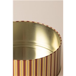 Louise Yuvarlak Metal Kutu Orta