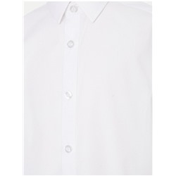 White Boys Short Sleeve School Shirt 5 Pack