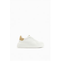 ZAPATILLAS DEPORTIVAS BAMBA PIEL PLATAFORMA
