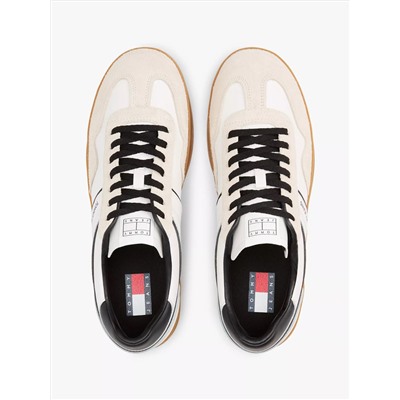 Tommy Jeans Low-Top Leather Mix Sneaker
