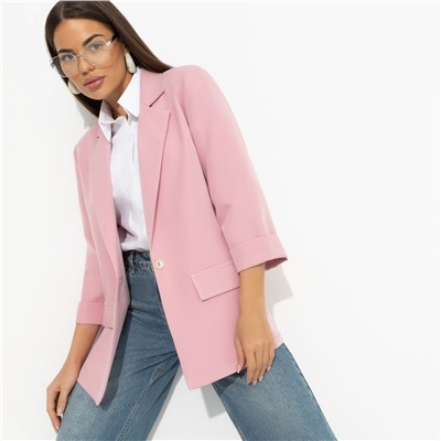 Жакет с подплечниками, Всемирное признание (pink)