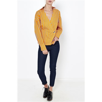 Top cruzado Naranja