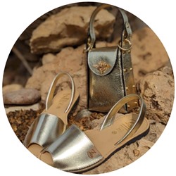AB. Zapatos 3204 platino+AB.Z Pelle · Abeja (460) oro