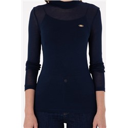 Kadın Lacivert Sweatshirt