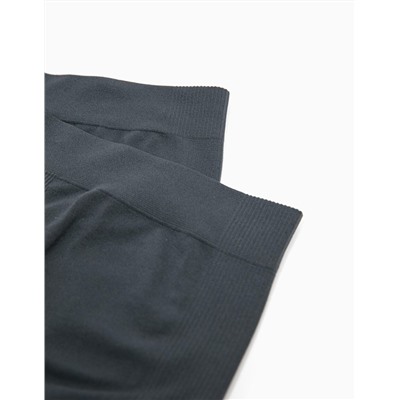2 Boxers Sin Costuras, Hombre, Gris