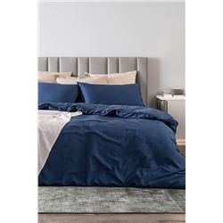 Loire Tek Kişilik Tencel Nevresim Takımı ( TENCEL™ ) - Lacivert