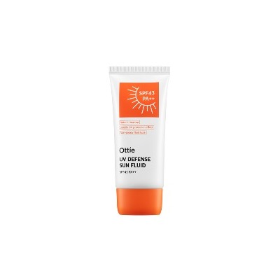 UV Defense Sun Fluid SPF43 PA++ (Orange), Солнцезащитный ВС крем SPF43/PA+++