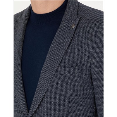 Lacivert Ekstra Slim Fit Spor Takım Elbise