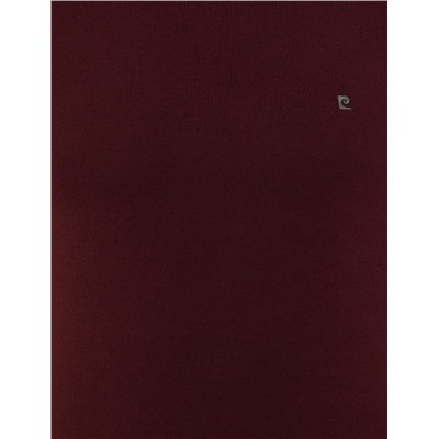 Bordo Slim Fit Bisiklet Yaka Basic Triko Kazak
