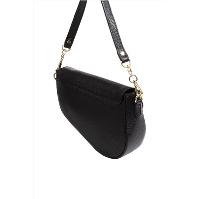 Bolso de piel Negro y dorado - Firenze Artegiani