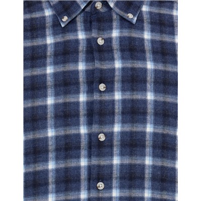 Lacivert Slim Fit Uzun Kollu Gömlek