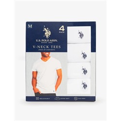 4 PACK V-NECK T-SHIRTS