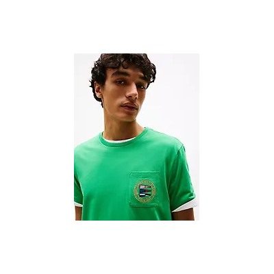 Nautical Flag Logo Pocket T-Shirt