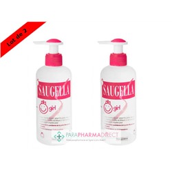 Saugella Girl Emulsion Lavante Douce pour Jeune Fille 2x200mlLot  × 2