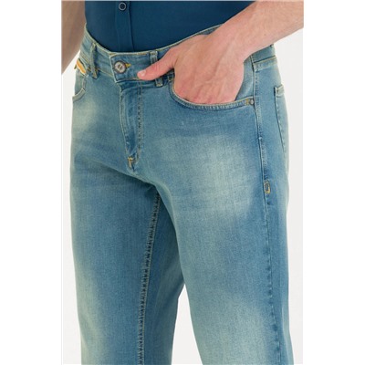 Erkek Açık Mavi Jean Pantolon