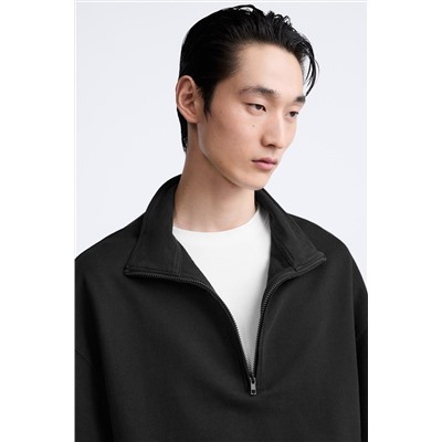 SUDADERA CREMALLERA CUELLO