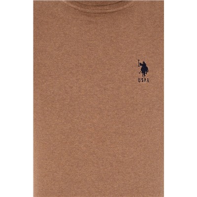 Erkek Camel Melanj Basic Kazak